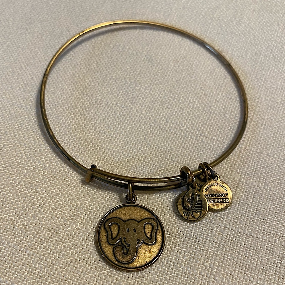 Alex & Ani Elephant Bracelet